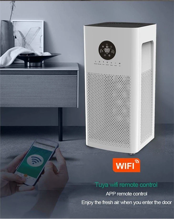 BKJ-55A Home Air Purifier With LCD Display