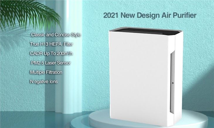 BKJ-20B 2021 Namų oro valytuvo anionų technologija