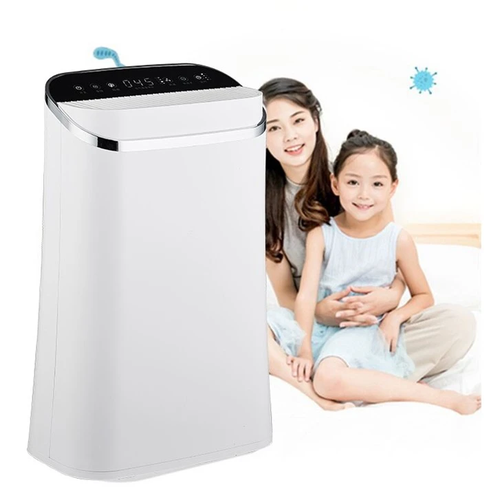 BKJ-310F-A01 2023 LCD Display Touch Panel Office Air Purifier